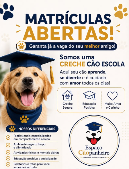 Publicação do Espaço Cãopanheiro no Instagram