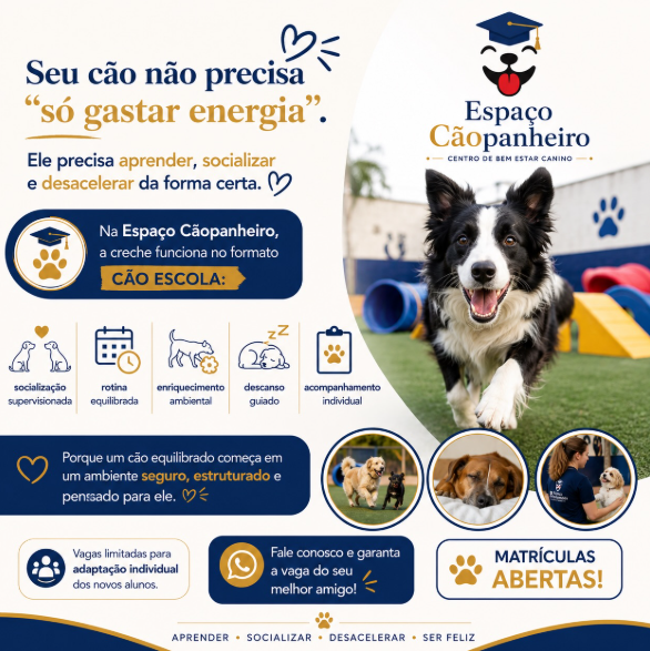 Publicação do Espaço Cãopanheiro no Instagram