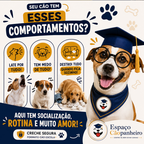 Publicação do Espaço Cãopanheiro no Instagram
